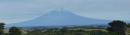 Distant view of Mount Taranaki